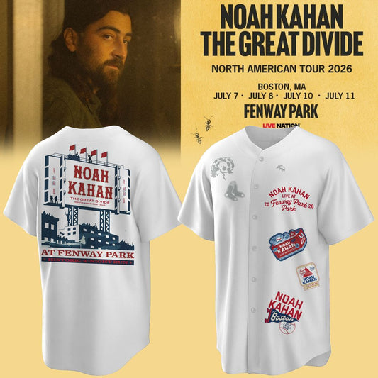 Boston Red Sox x Noah Kahan : The Great Divide Tour Jersey