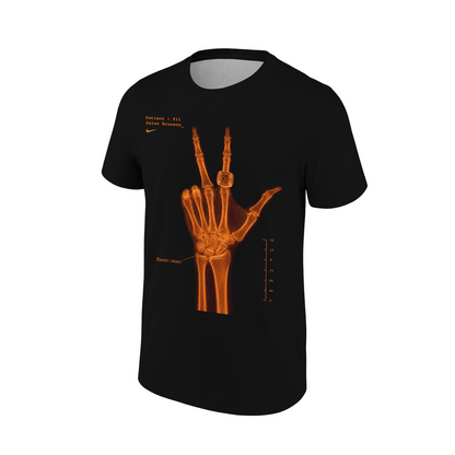 2026 Black T-Shirt "X-Ray" Jalen Brunson Signatures Print