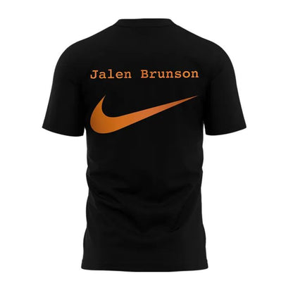2026 Black T-Shirt "X-Ray" Jalen Brunson Signatures Print