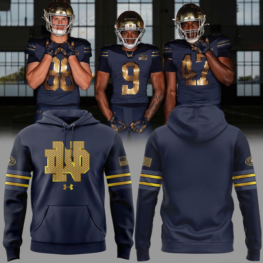 Notre Dame Football 2026 Shamrock Series Hoodie for Fans