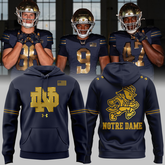 Notre Dame Football 2026 Shamrock Series Hoodie for Fans