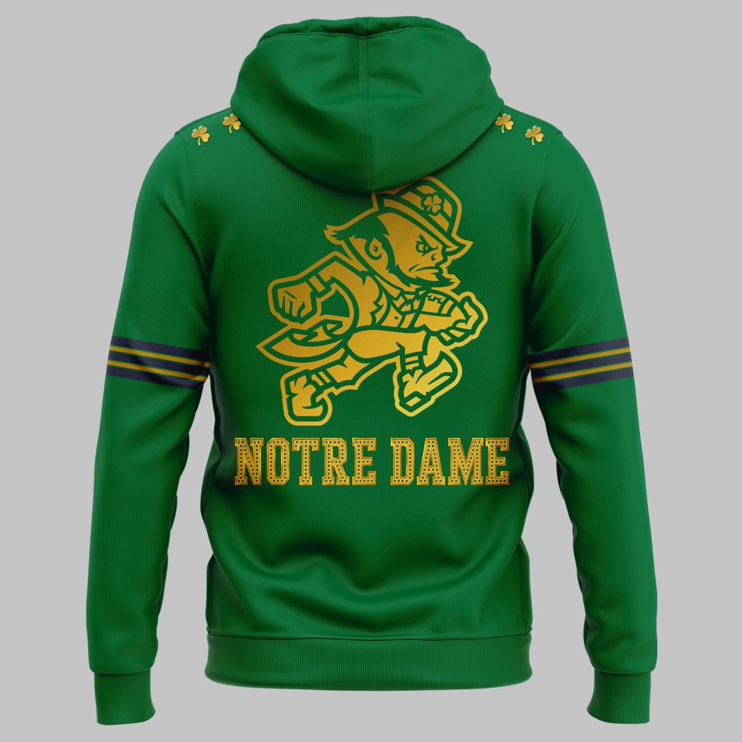 Notre Dame Football 2026 Shamrock Series Hoodie for Fans