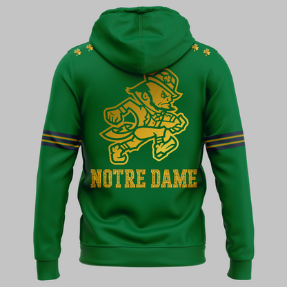 Notre Dame Football 2026 Shamrock Series Hoodie for Fans