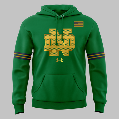Notre Dame Football 2026 Shamrock Series Hoodie for Fans