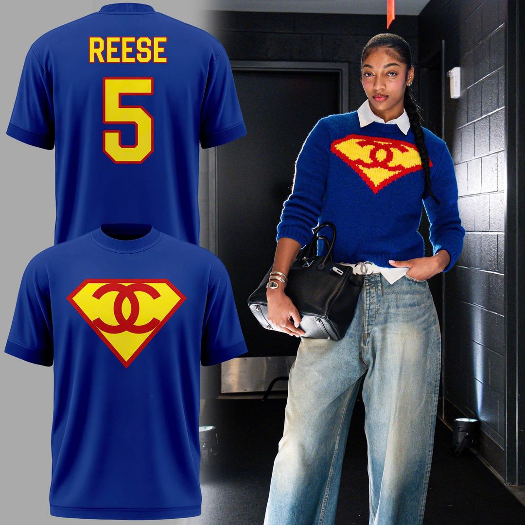 Angel Reese Supergirl T-Shirt