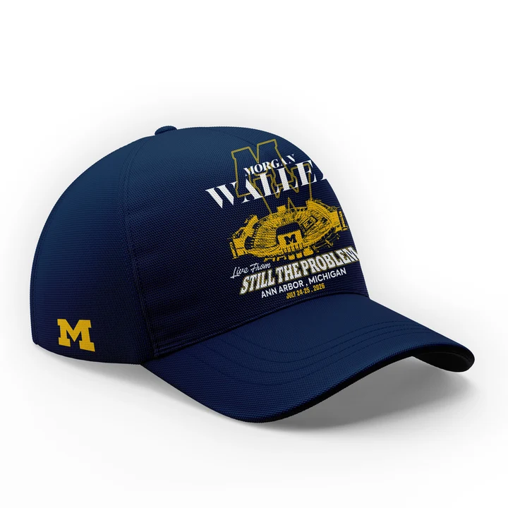 Morgan Wallen x Michigan Wolverines - Still The Problem Tour 2026 Football Jersey