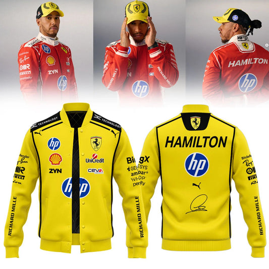 Lewis Hamilton New Collection Baseball Jacket Limited Edition 2026