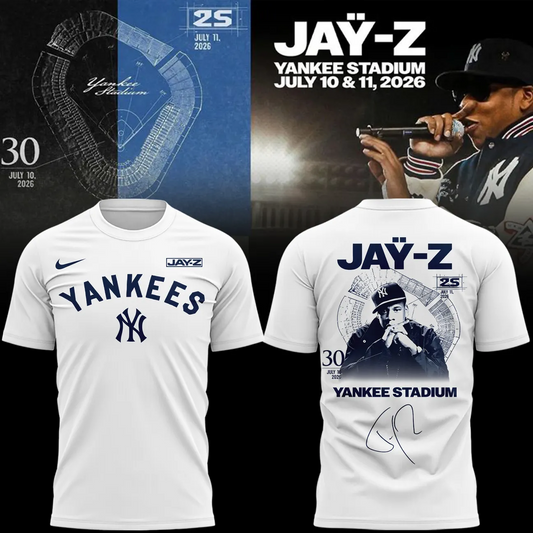 NYY x JAŸ-Z Tshirt Limited Edition 2026