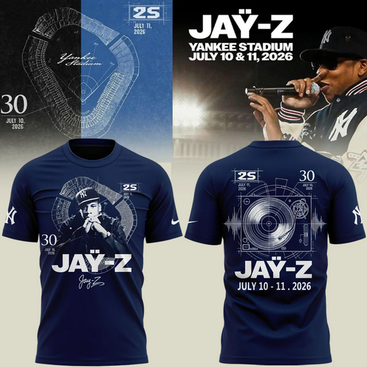 NYY x JAŸ-Z Tshirt Limited Edition 2026