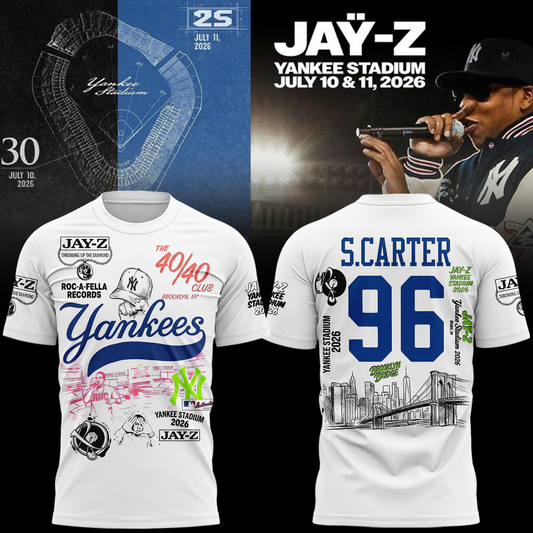 NYY x JAŸ-Z Tshirt Limited Edition 2026