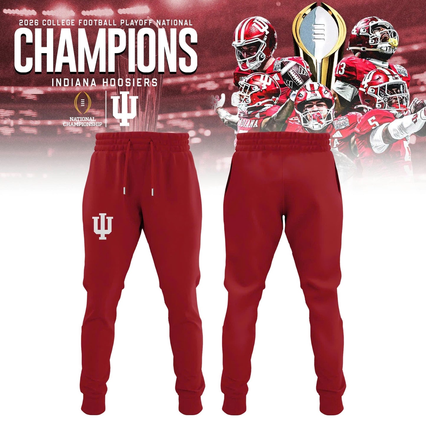 Indiana Hoosiers National Champions 2025/26 T-Shirt