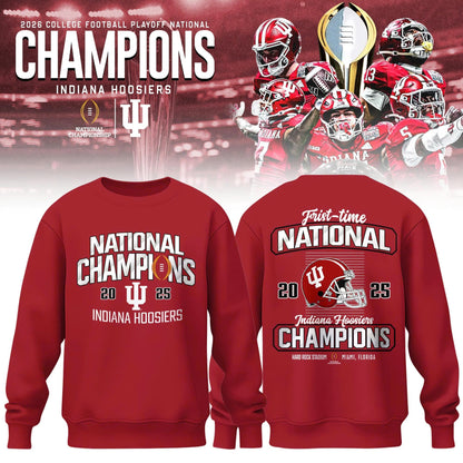 Indiana Hoosiers National Champions 2025/26 Sweatshirt
