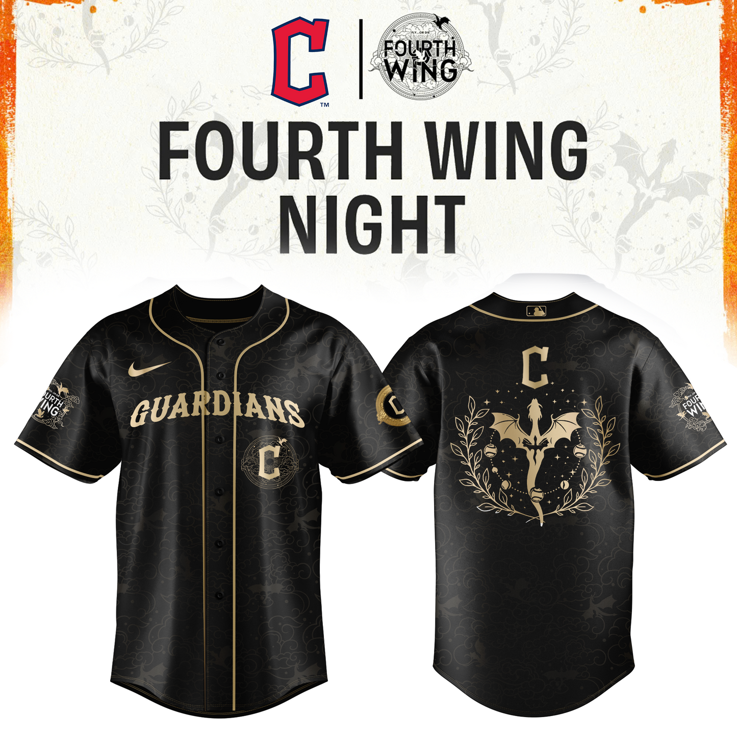 MLB All Teams 26 x Dragon Wing Night Limited Edition Jersey| Cap | Jogger