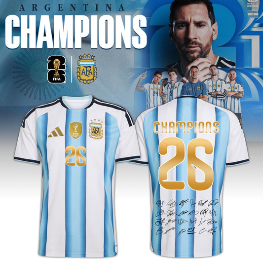 Argentina 2026 World Champions Jersey
