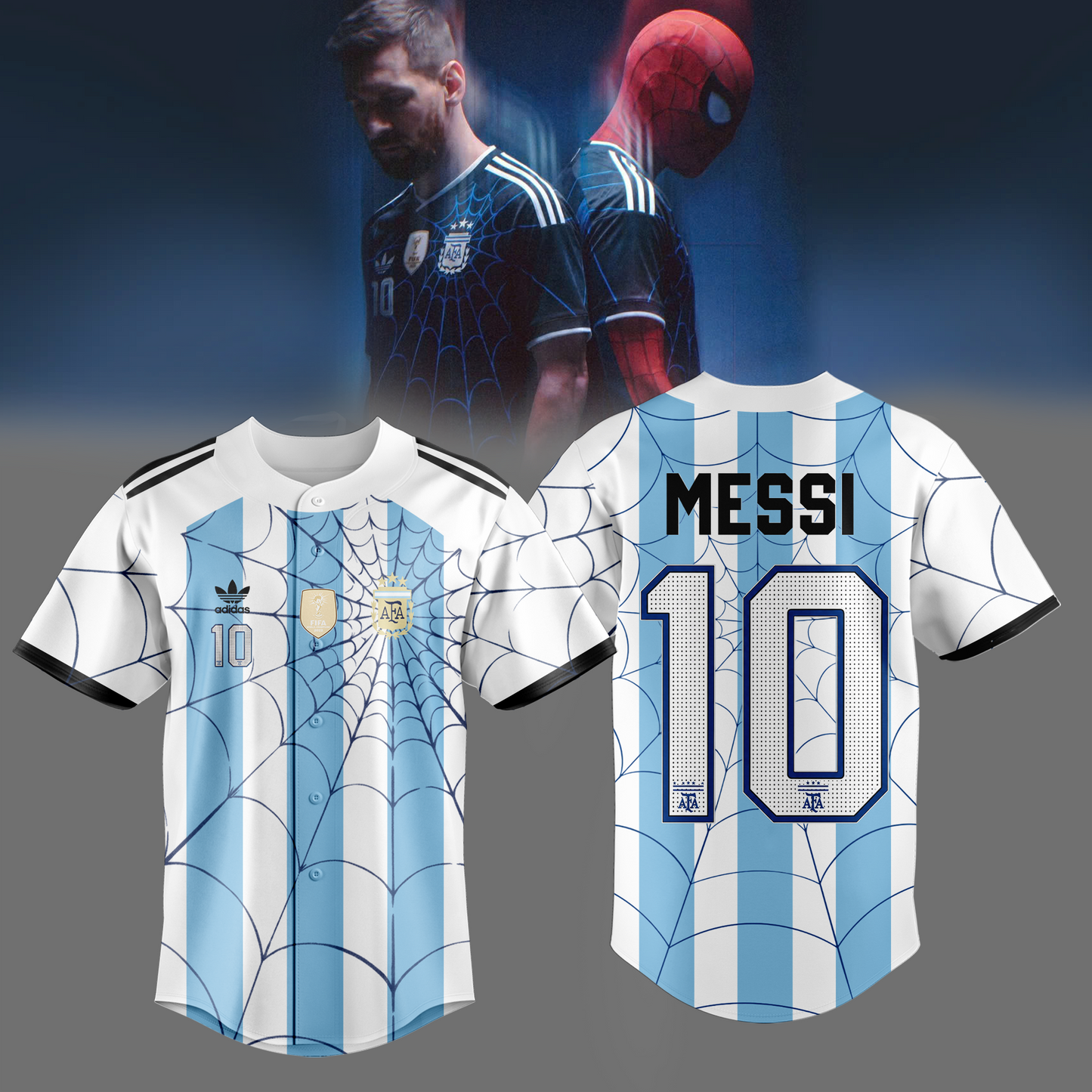 Messi x Spider Man Limited Edition Jersey