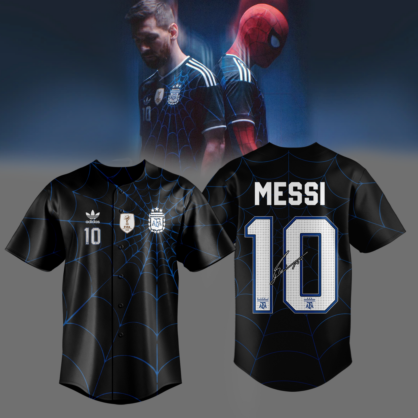 Messi x Spider Man Limited Edition Jersey