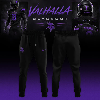 Minnesota Vikings ‘Black Out’ 2026 Special Edition Custom Jersey