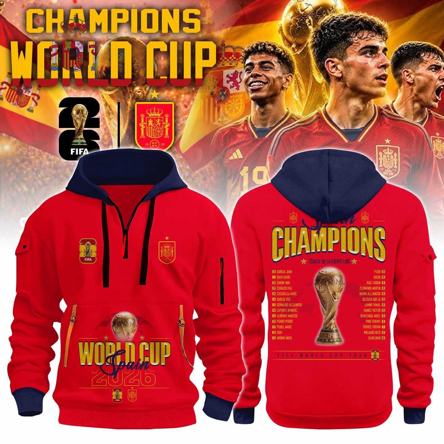 Spain Special World Cup Champions 2026 Limited Edition