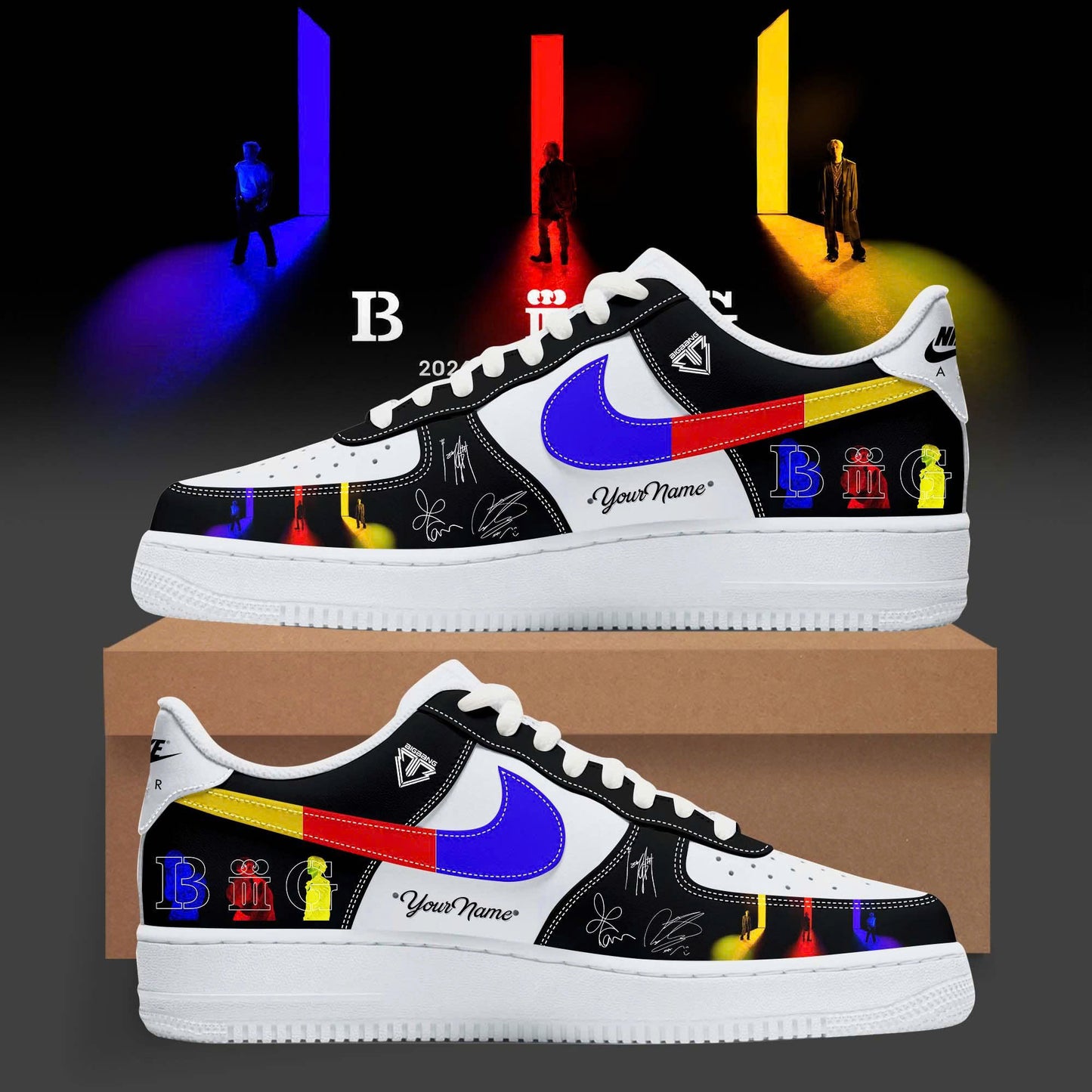 BIG Bang 20th Anniversary Premium 3D Sneakers