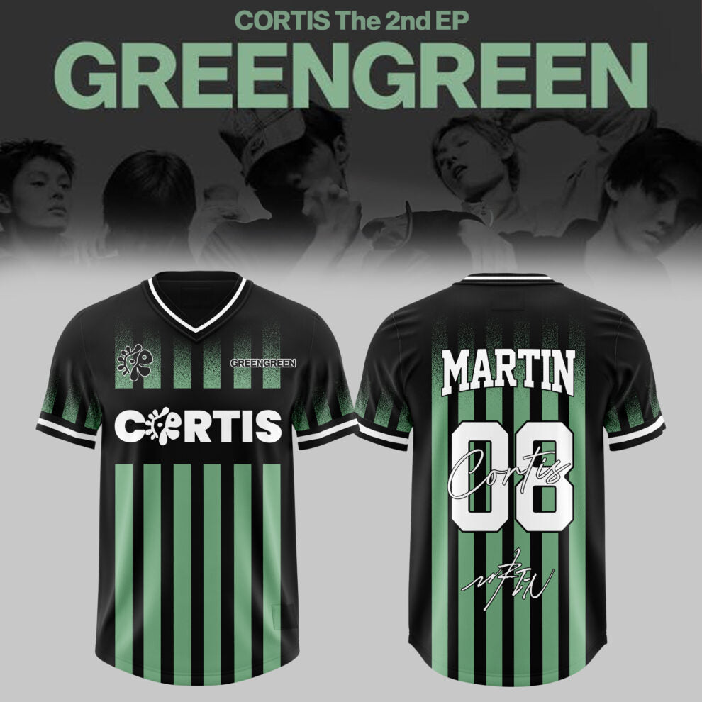 CORTIS: 2ND EP “GREENGREEN” Limited Football Jersey
