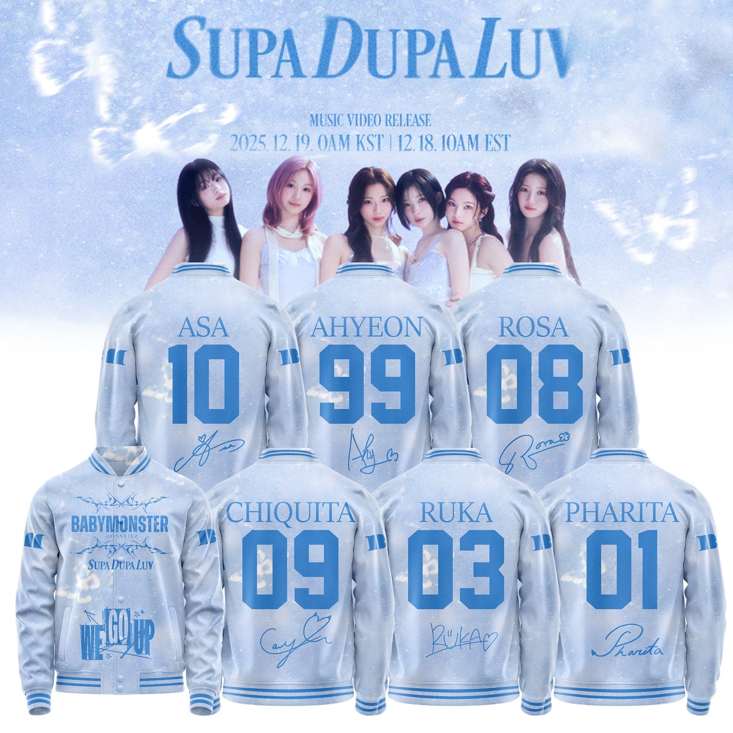 BABYMONSTER : Supa Dupa Luv [ WE GO UP] Album 2025 Limited