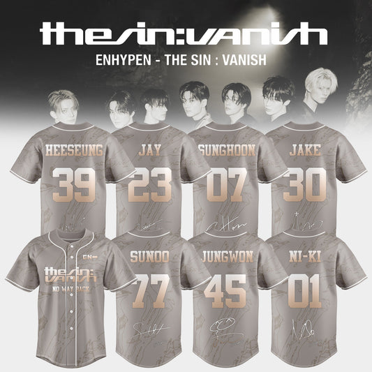 ENHYPEN ˜THE SIN : VANISH™ Still AFTERLIGHT Limited Edition Jersey