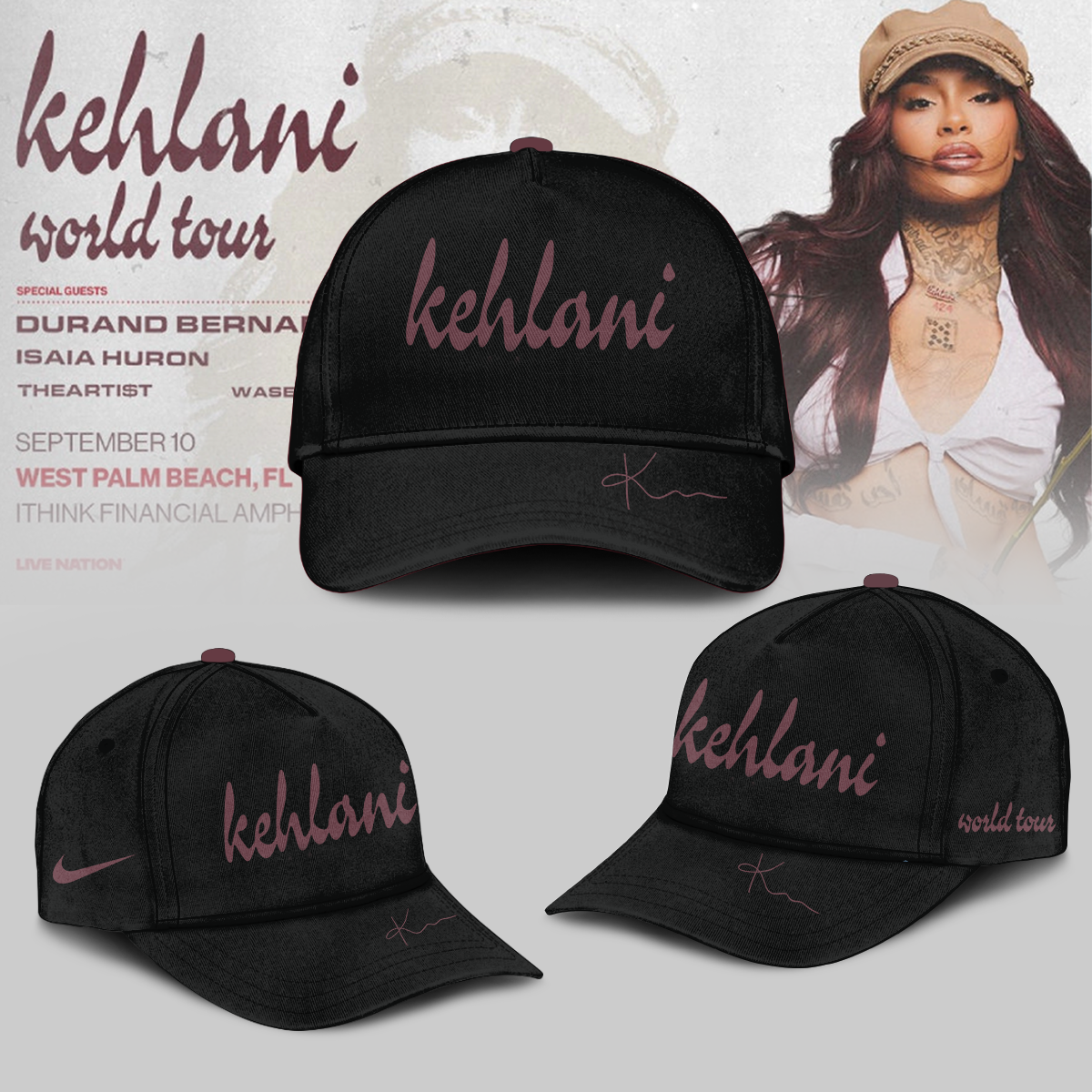 MLB x Kehlani ”Kehlani World Tour ” – Jersey