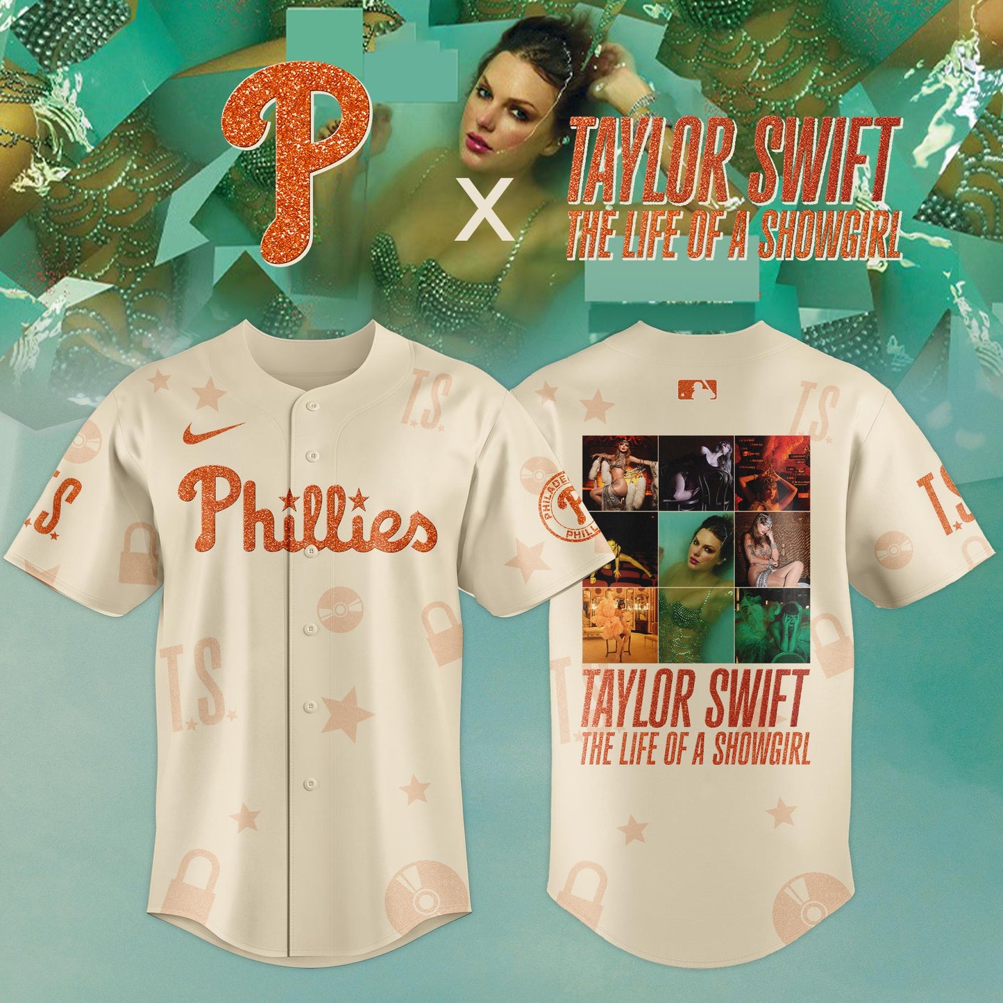 MLB x Taylor Swift The Life of a Showgirl 2025 Limited Editions Jersey