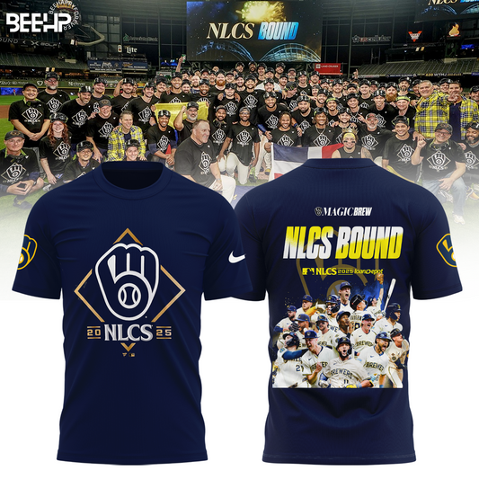 Milwaukee Brewers “ 2025 NLCS BOUND, This season is for Ueck! Combo T-Shirt