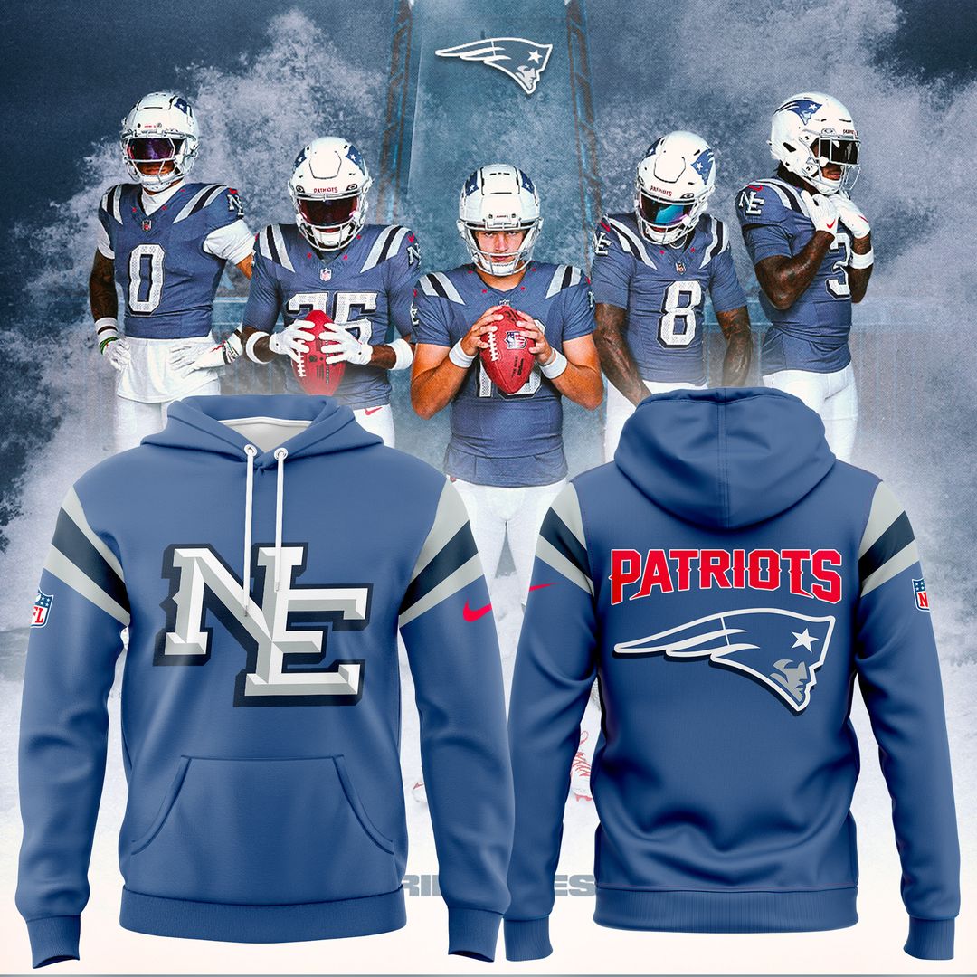 NE Patriots 2025 NFL Rivalries Nor™Easter Hoodie