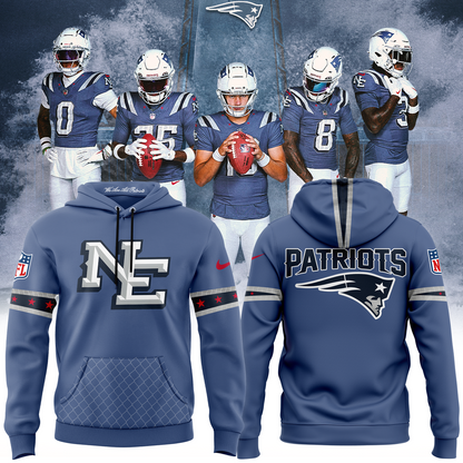 NE Patriots 2025 NFL Rivalries Nor™Easter Hoodie