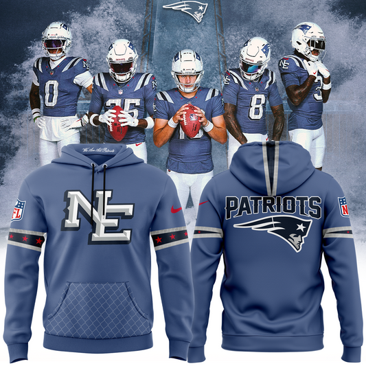 NE Patriots 2025 NFL Rivalries Nor™Easter Hoodie