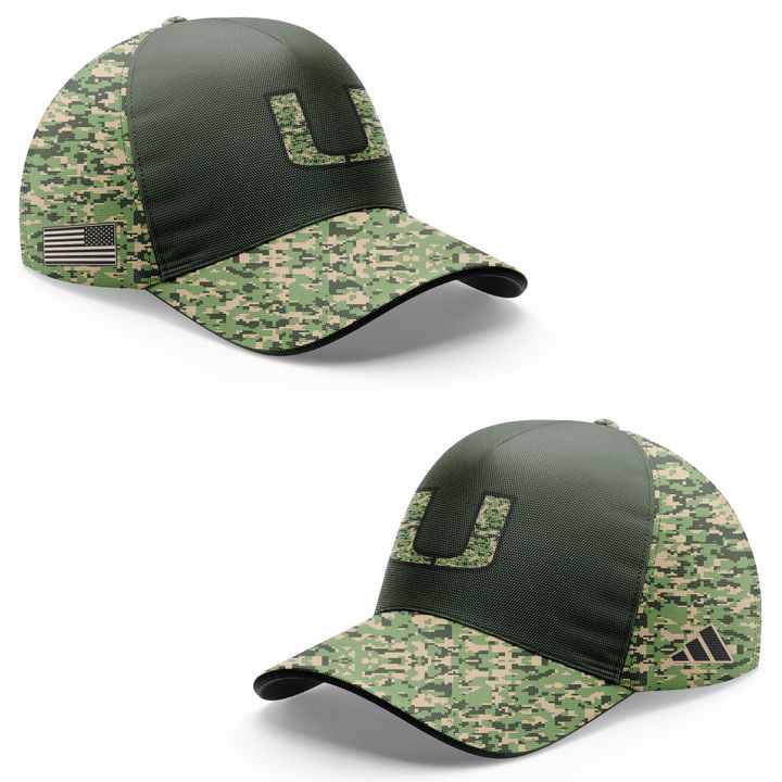 Miami Hurricanes 2025 Military Appreciation Premier Hoodie