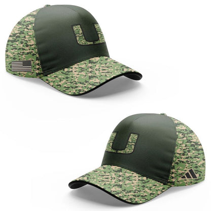 Miami Hurricanes 2025 Military Appreciation Premier Hoodie