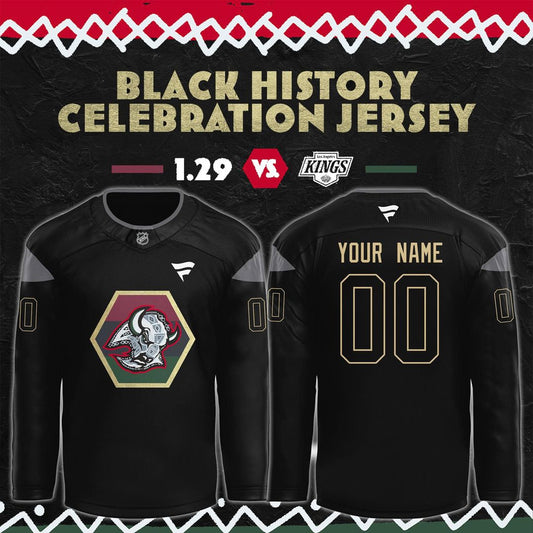 Buffalo Sabres 2025 Black History Celebration Jersey