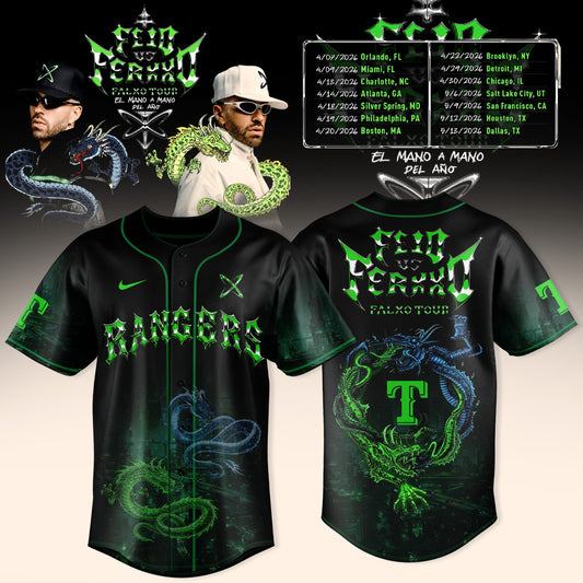 Texas Rangers x FEID vs FERXXO: Falxo Tour 2026 Edition Jersey