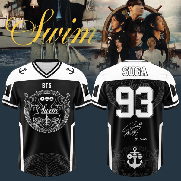 BTS “ Swim Arirang Album Mixed Mesh Jersey