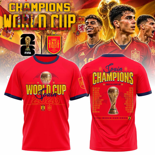 Spain Champions World Cup 2026 Limited Edition Shirt