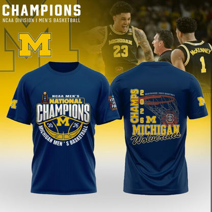 ðŸ†ï¸Michigan Wolverines “ 2026 National Champions T Shirt
