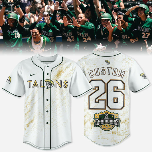 Utah Talons Back-to-Back 2026 Champions Jersey