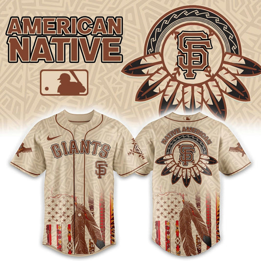 San Francisco Giants x Native American Heritage 2025 Baseball Jersey