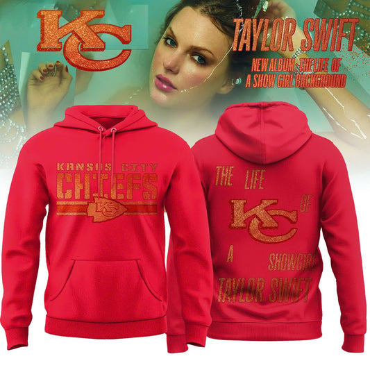 Kansas City Chiefs x Taylor Swift Orange Era Limited Editions 2025 Hoodie