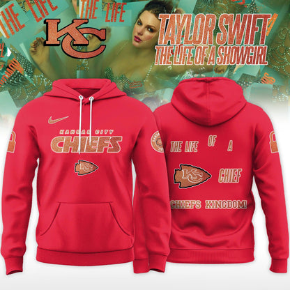 Kansas City Chiefs x Taylor Swift Orange Era Limited Editions 2025 Hoodie
