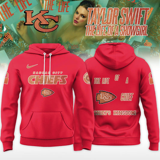 Kansas City Chiefs x Taylor Swift Orange Era Limited Editions 2025 Hoodie