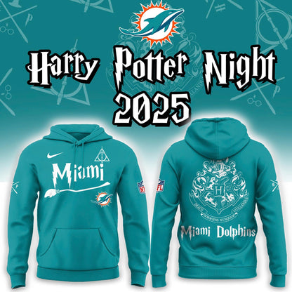 Miami Dolphins Harry Potter 2025 Combo Hoodie