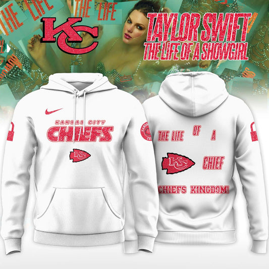 Kansas City Chiefs x Taylor Swift Orange Era Limited Editions 2025 Hoodie
