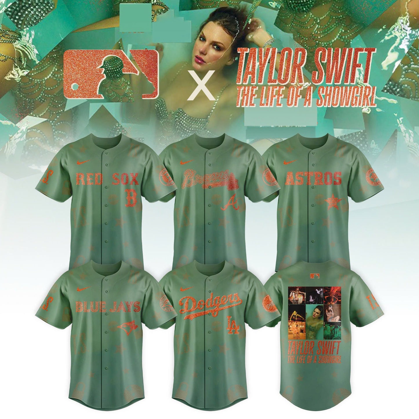 MLB x Taylor Swift The Life of a Showgirl 2025 Limited Editions Jersey