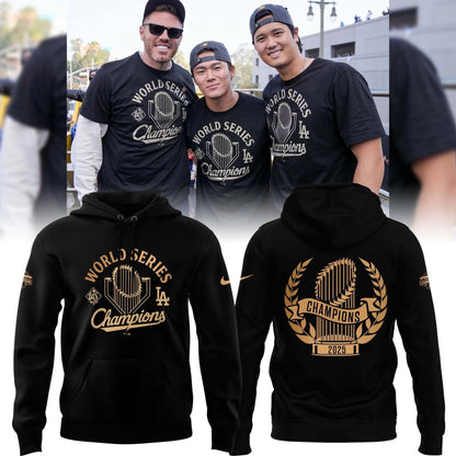 LA Dodgers “ 2025 World Series Champions Limited Edition Combo Hoodie