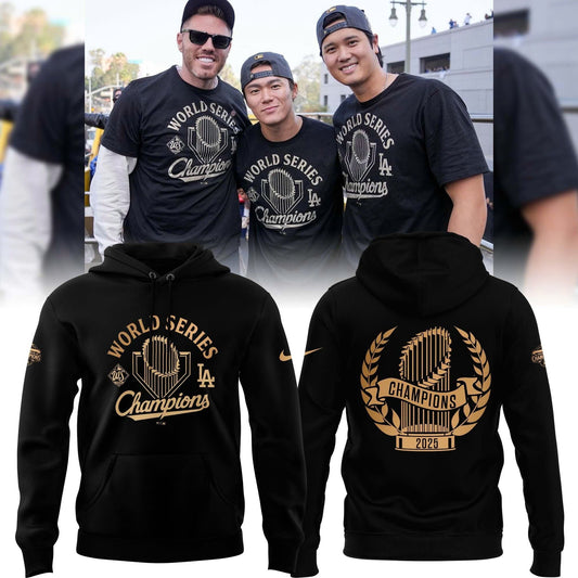 LA Dodgers “ 2025 World Series Champions Limited Edition Combo Hoodie