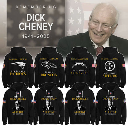All Team NFL x Dick Cheney Tribute Collection Hoodie Limited Release!�